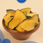 طبق من اليقطين المجفف